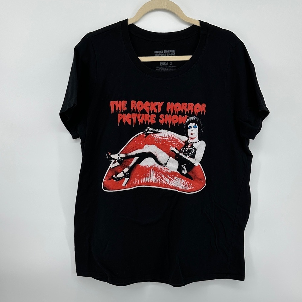 Gothic Streetwear Ripple Junction Rocky Horror Picture Show Black Tee Sz2